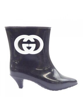 Gucci Rain Boots Black